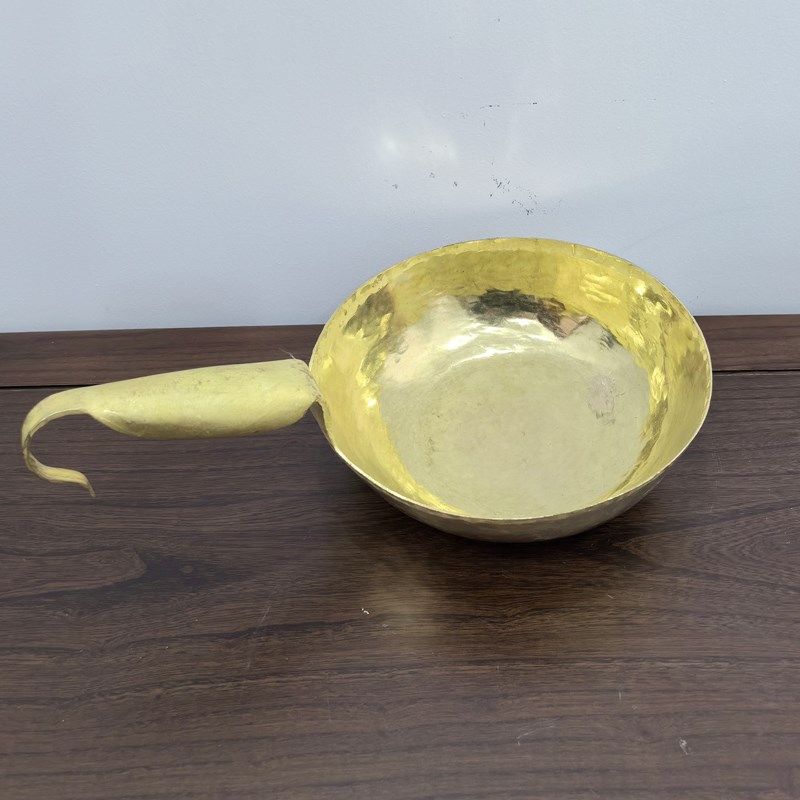铜水瓢老款式水舀子家用纯铜加厚黄铜水瓢大号铜勺子铜水勺铜瓢
