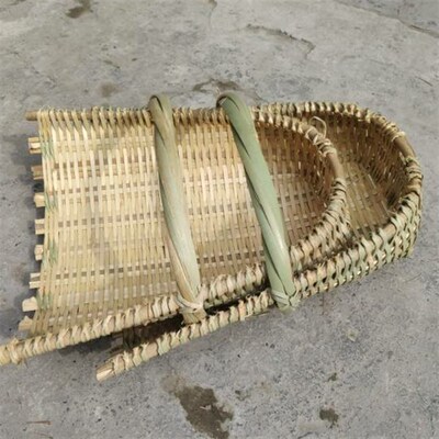 箢篼箢箕粪箕坑篼撮箕畚箕戳箕簸箕挑挑担子筐竹篓手工艺