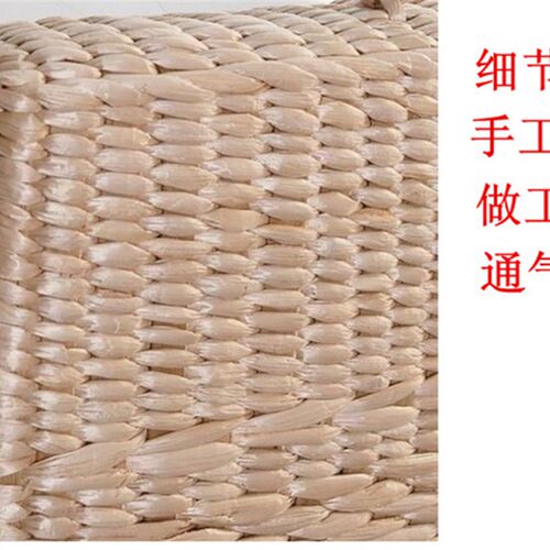 加厚蒲团坐垫 草编打坐垫瑜伽垫方形汽车坐垫靠垫榻榻米坐垫
