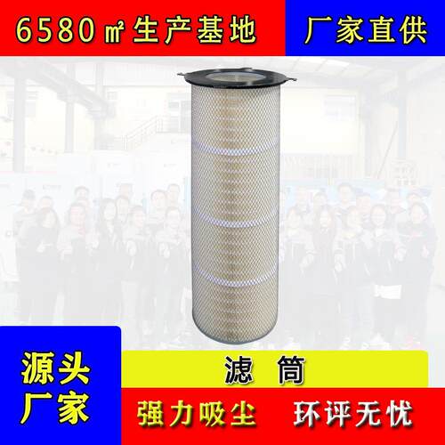 厂家供应除尘滤筒工业电焊车间用青岛力维四耳快拆净化空气