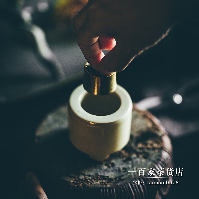 不二学古花器花小钱丨起香 花留为古币造型美观雅致小巧瓷花瓶