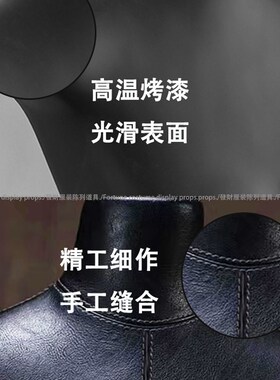服装店黑色模特展示架扁身女假人橱窗人台无手平胸直角肩陈列道具