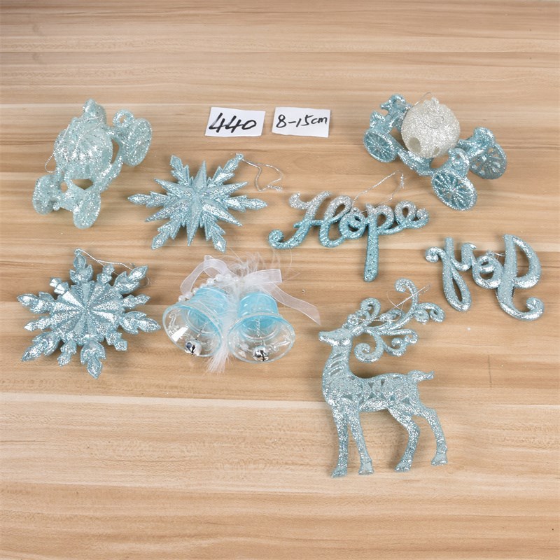 圣诞装饰亚克力雪花创意氛围商场橱窗布置场景圣诞节日装饰品挂饰