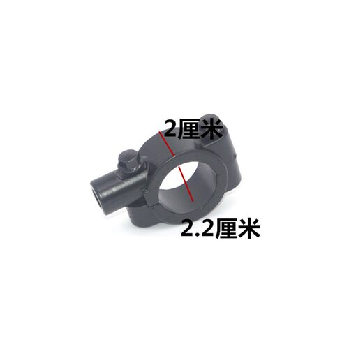 电动车改装后视镜座电动三轮车加装后视镜安装镜码电动单车镜扣
