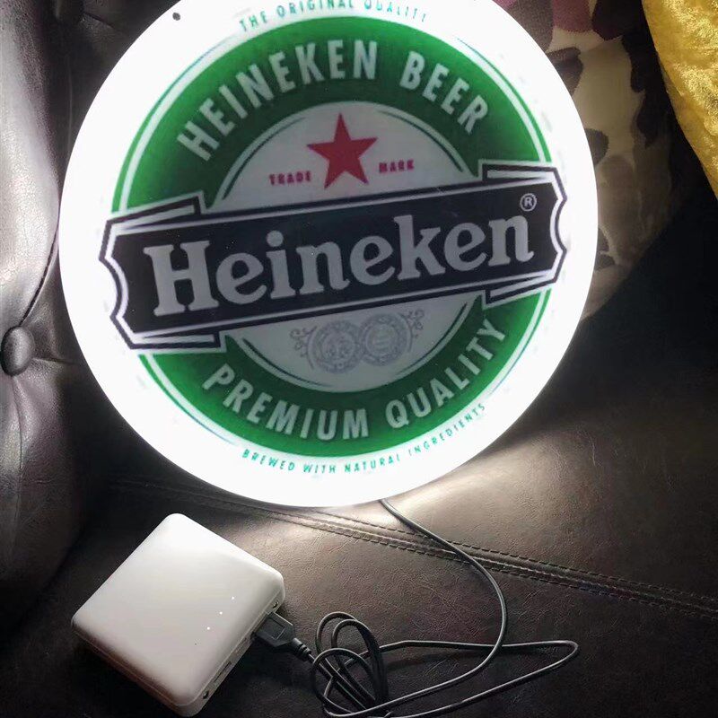 定制灯箱美式Vintage复古霓虹灯家庭餐厅摆饰商铺装修招牌LED灯带