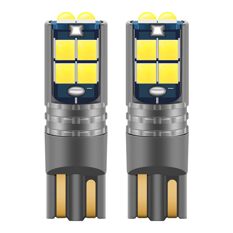 汽车led示宽灯高亮日行灯摩托车雾灯12v24v小车货车通用T10小灯泡