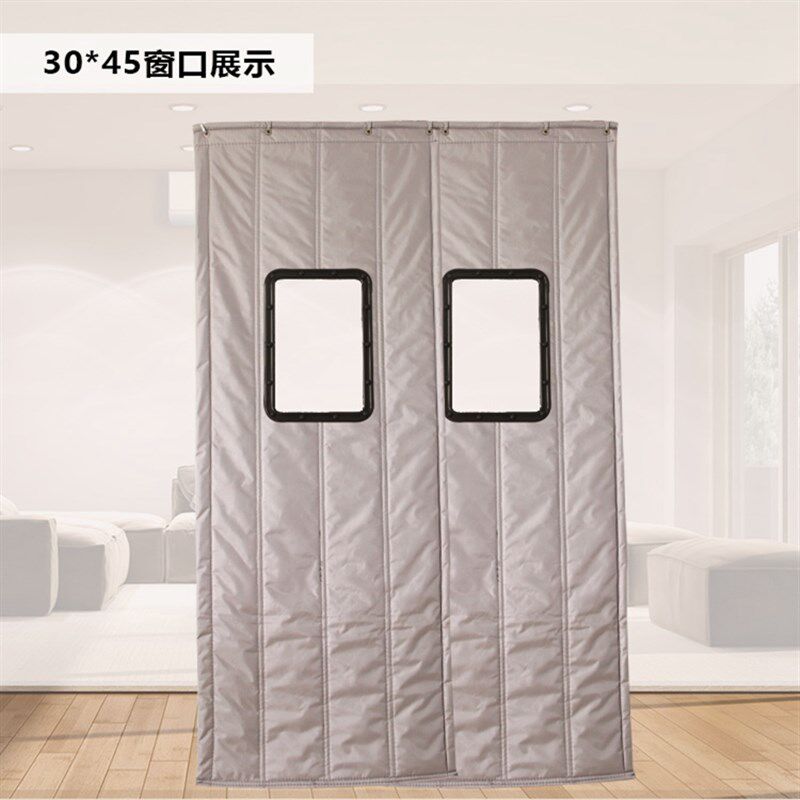 秋冬季加厚保暖透明棉门帘防风家用隔断挡风冬天保温挂帘洗车防水