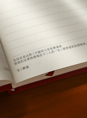 读书之美手账本 从书中寻找人生真谛 文艺阅读打卡手账笔记本礼物
