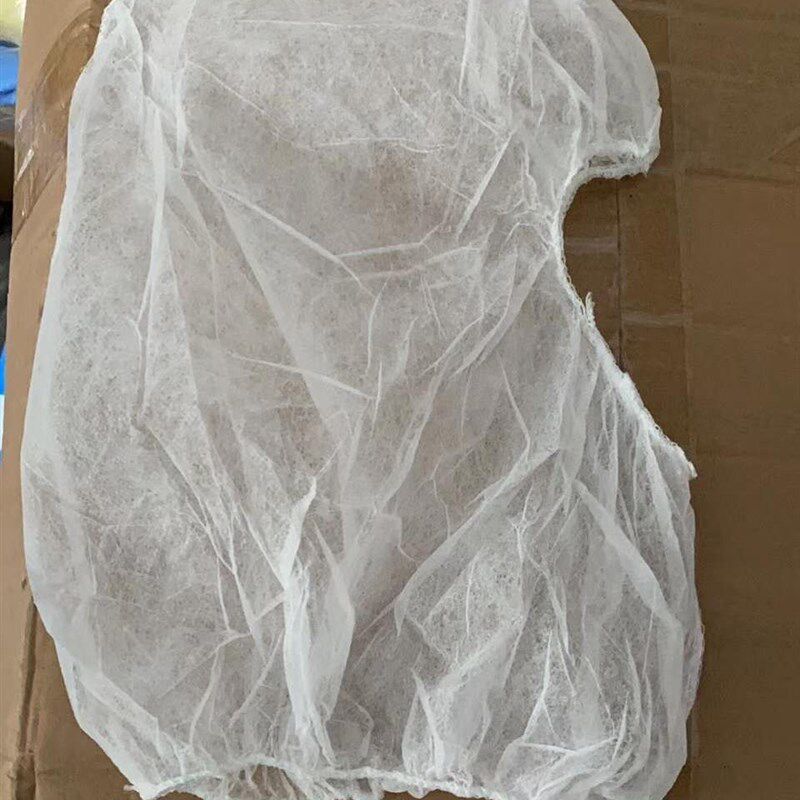 太空帽海盗帽一次性头套透气防尘头罩食品工厂美容无纺布头套帽