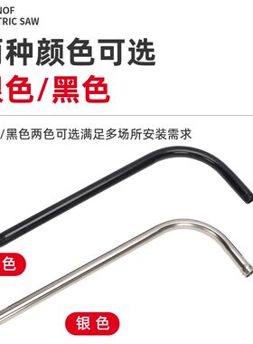 马路弯灯弯头灯杆室外路灯庭院照明灯门口过道墙壁灯支架E27工矿