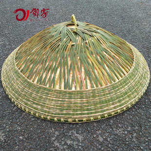竹制品厂家手工农家竹编锅盖家用柴锅竹蒸饭木桶竹盖柴火鸡盖子