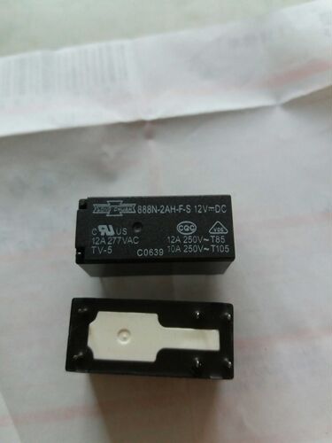 888N-2AH-F-S-12VDC  全新原装松川继电器   6脚    二常开