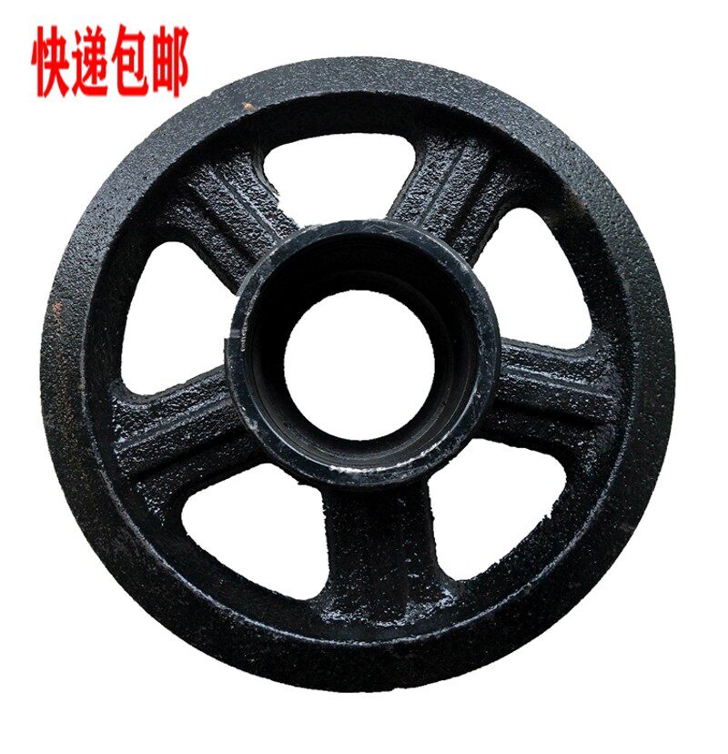谷王涨紧轮中联重科履带收割机行走导向轮6308轴承PL40/50/60包邮