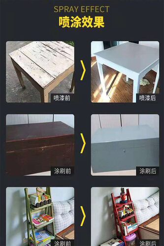 自家用白色翻新木头门桌面衣柜家具高硬手感专用油性木器漆透明漆