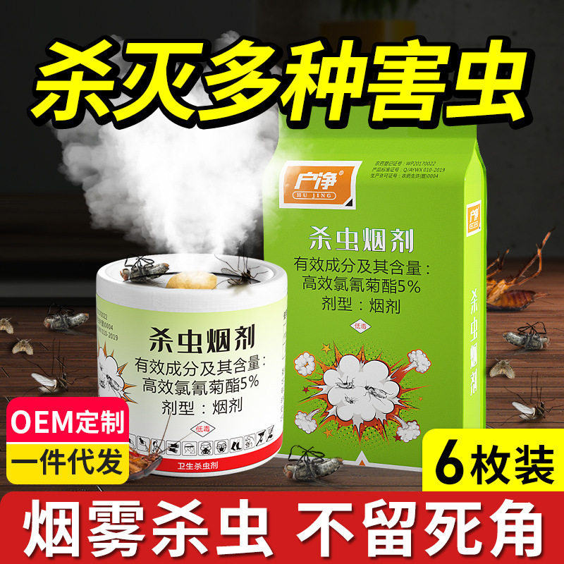 强力家用室内烟雾杀虫剂灭蟑蚊