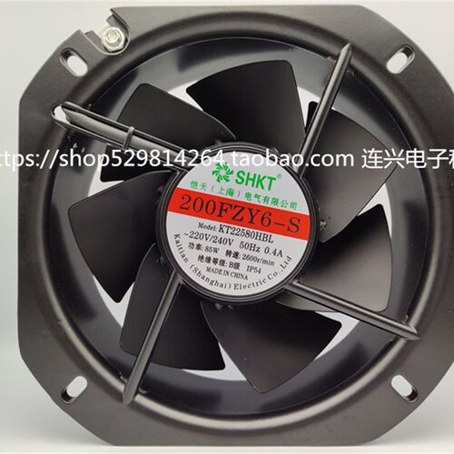 全新恺天200FZY3/8/6-S KT22580HBL 220V/380V 85W耐高温轴流风机