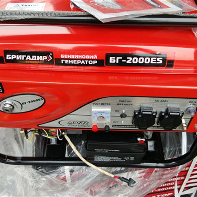 168F电启动家用汽油发电机2KW/3千瓦单相小型汽油发电机组2000W