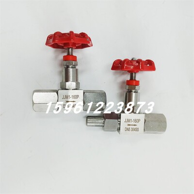 JJM1-160P DN5不锈钢304压力表针型阀 活接内螺纹M20*1.5 M14*1.5