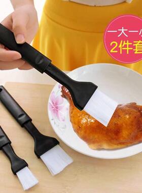油刷子厨房烙饼毛刷食用烘焙小刷子家用耐高温油刷不掉毛烧烤刷子