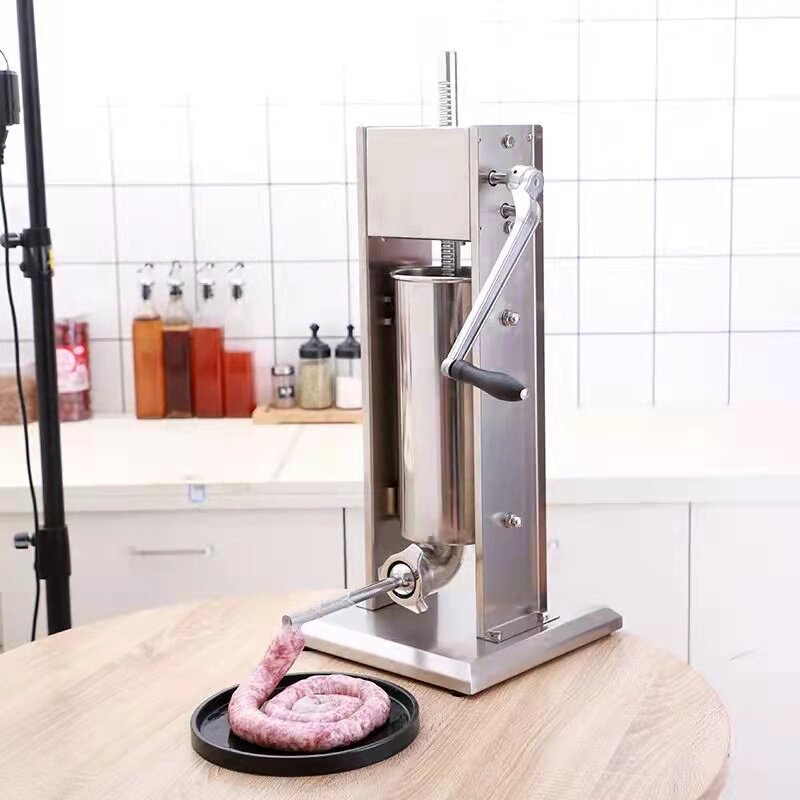 灌肠机商用家用手动不肠钢肠香肠机器全自动灌火腿锈腊肠肉罐工具