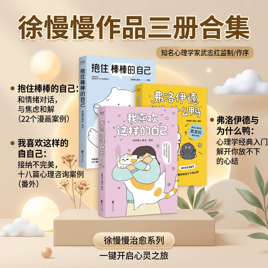 【徐慢慢心理话全3册】抱住棒