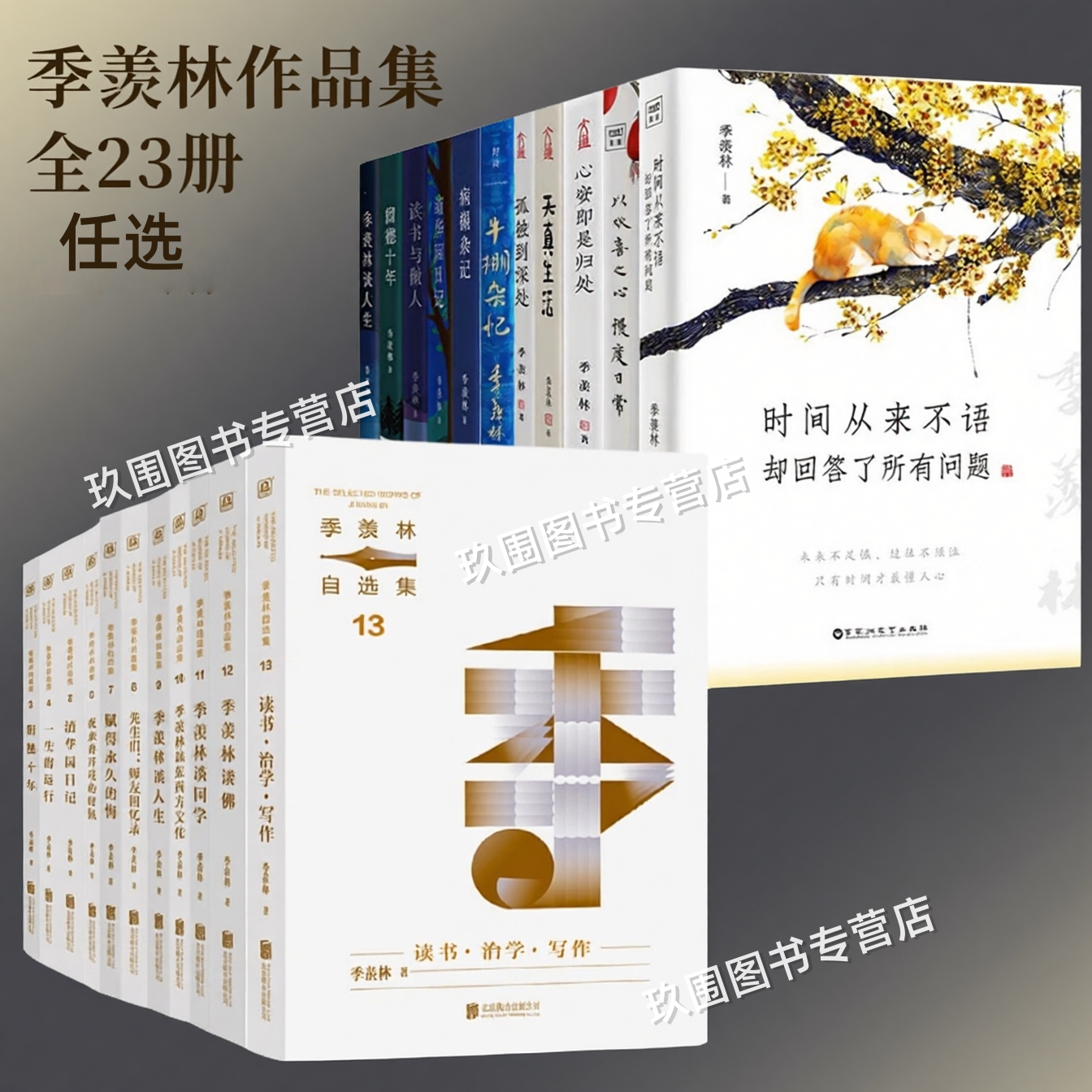 【季羡林作品集全23册任选】时间从来不语却回答了所有问题+悲喜自渡+心安即是归处+天真生活+孤独到深处+牛棚杂忆+病榻杂记