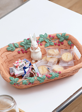 慧心巧聚小兔桌面收纳摆件家居饰品客厅茶几玄关儿童房装饰品摆设
