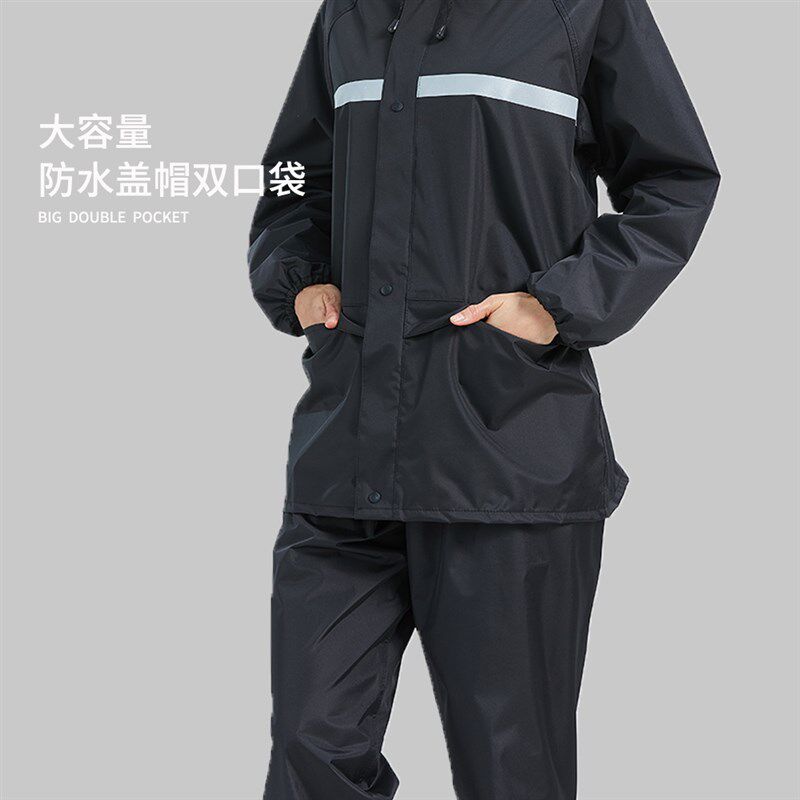 雨衣雨裤套装男款骑行外卖摩托电动车成人防水分体长款全身防暴雨