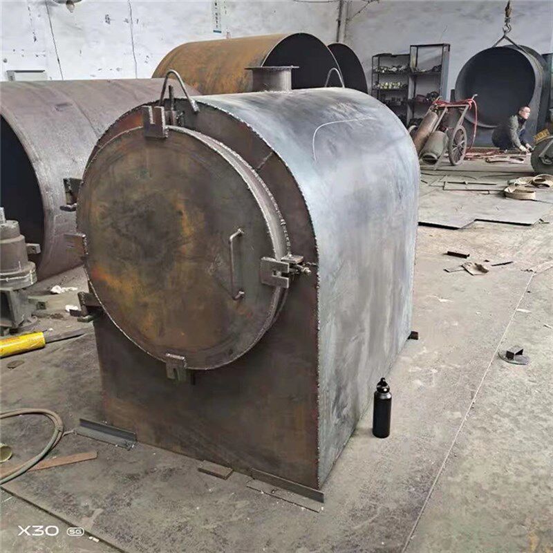 木材碳化设备卧式炭化炉木炭机制炭机原木碳化机烧炭机器碳化炉