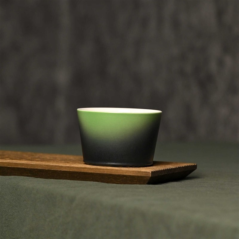 窑宝宣 猪口杯 专业拉花猪口杯 釉下彩手工咖啡杯奶咖杯店用杯