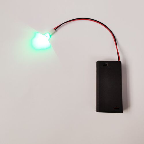 多色5mm带线草帽LED灯3V发光二极管沙盘照明手办模型车改灯指示灯