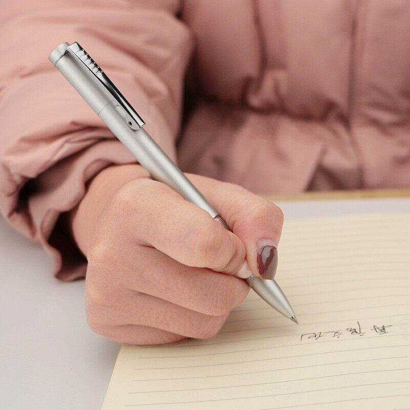 再唐Z8磁性伸缩笔解压拨动笔学生创意礼品文具中性签字笔商务简约
