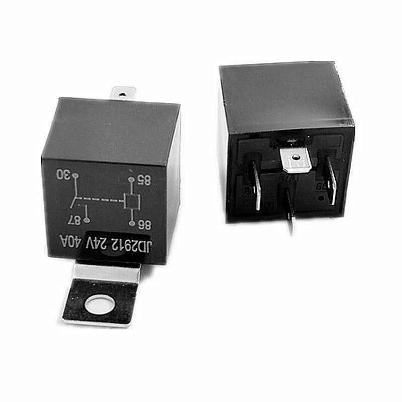 越野车LED射灯线束开关专用继电器12V24V40A四针脚吸合开关继电器