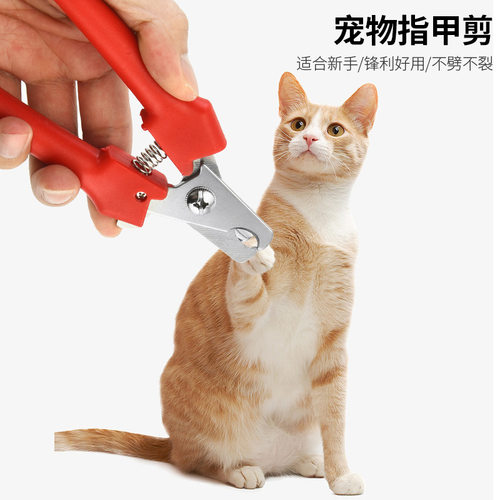 物指甲剪大号猫狗指甲钳指甲剪猫狗通用宠物指甲剪宠物指甲刀套装