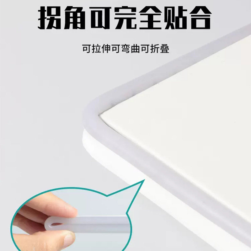 楼梯感应灯带双头led条无线自粘人来即亮插电地踢脚踏步扶手照明