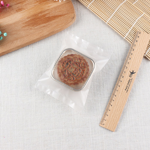 中秋磨砂半透明机封袋 饼干袋 月饼蛋黄酥包装袋花茶茶叶袋100只