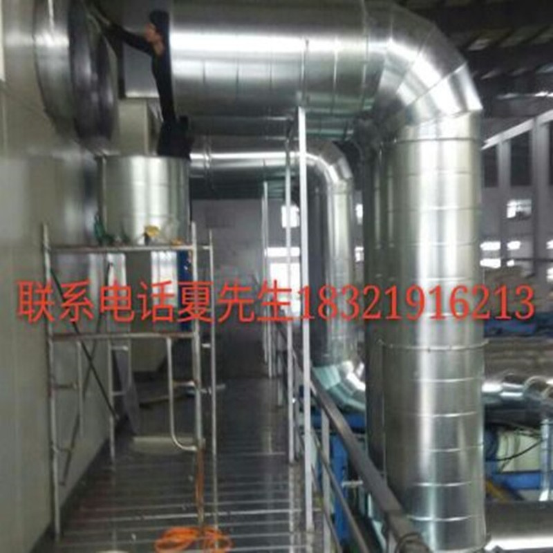 专业承接各种通风工程 白铁皮加工及安装 螺旋风管 镀锌风管圆管