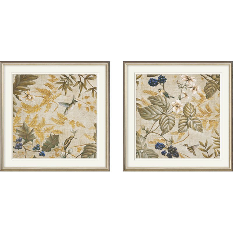 美式乡村复古客厅花鸟装饰画法式大气花卉轻奢餐厅卧室墙壁画简美