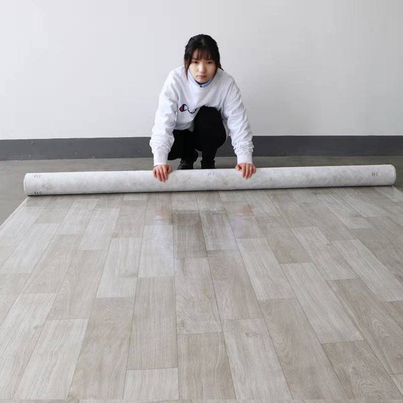 加厚地板革pvc地板贴纸耐磨水泥地防水毛坯房塑料家用自粘地胶垫