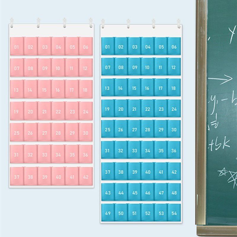 幼儿园接送卡挂袋机校手级幼儿园学生墙挂式班学接送卡杂物存放袋