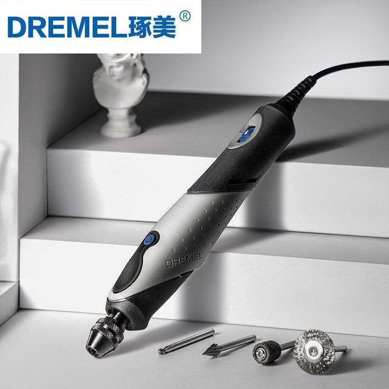 琢美小型手持电磨机电动木雕玉石雕刻打磨笔磨光抛光工具迷你电钻