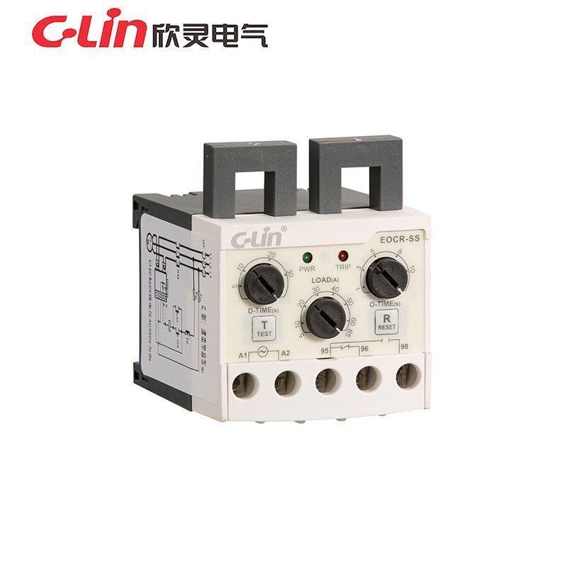 欣灵EOCR-SS马达保护器 电压AC220V~AC380V带常开常闭转换接触点