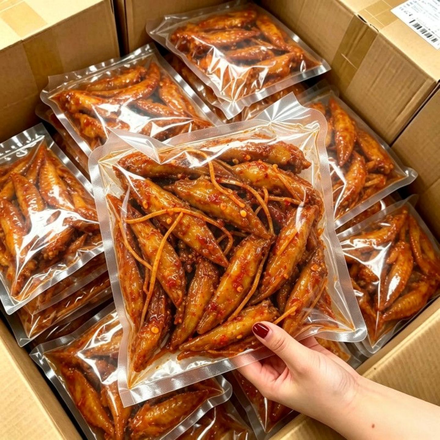 云南佤味鸡翅尖休闲追剧解馋零食