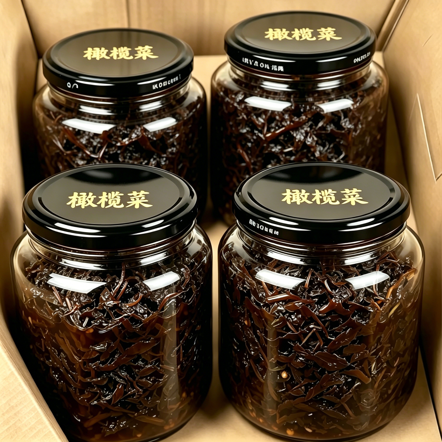 正宗港式潮汕橄榄菜下粥下饭开胃