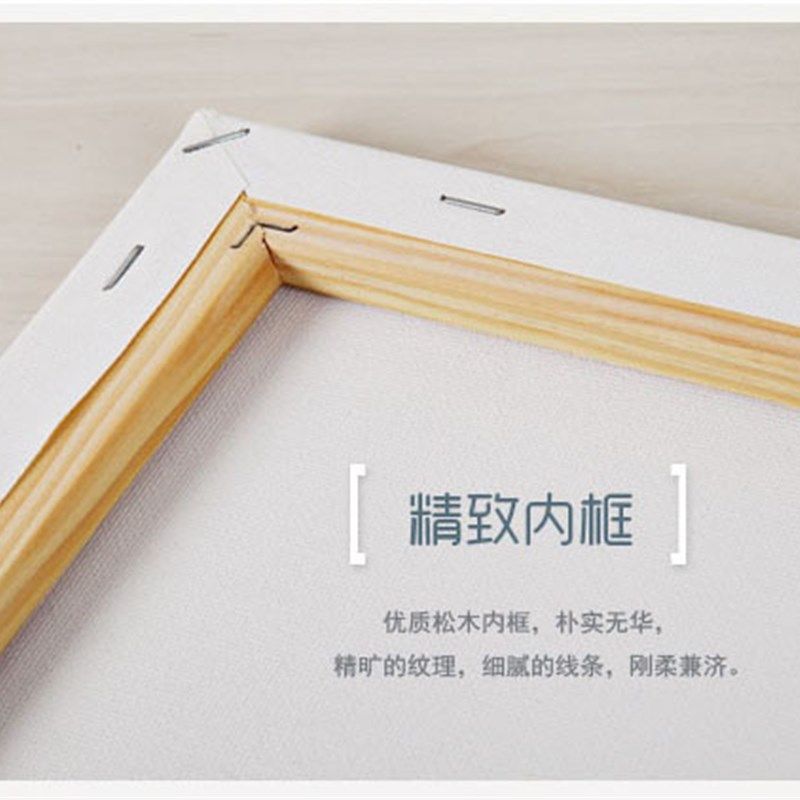 填色手绘diy数字油画 大幅别墅情景风侣结婚手绘装饰画 梦幻别墅