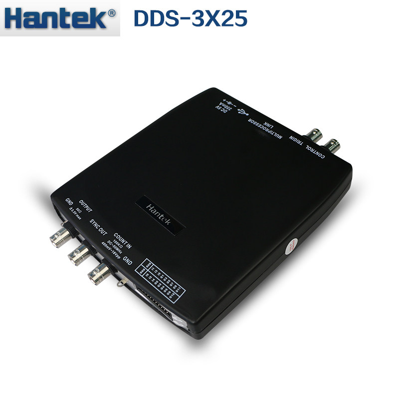 青岛汉泰DDS-3X25 25M USB任意波形信号发生器 带2.7GHZ频率计
