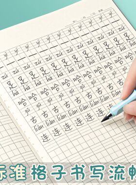 16k生字本一年级小学生田字格拼写幼儿园本子标准统一儿童作业拼