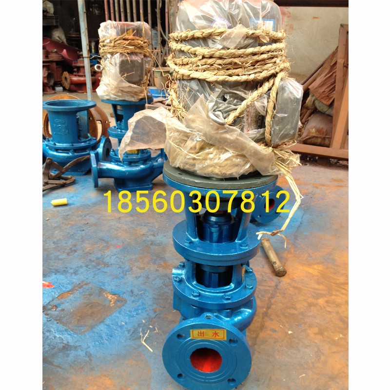 ISG40-200老式管道增压泵泵头 4kw 立式单级清水离心泵