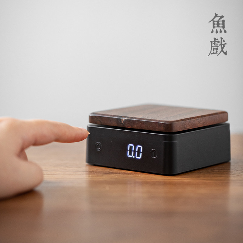 茶叶专用茶秤克数称精准家用智能小型量茶器厨房食物克秤茶道配件