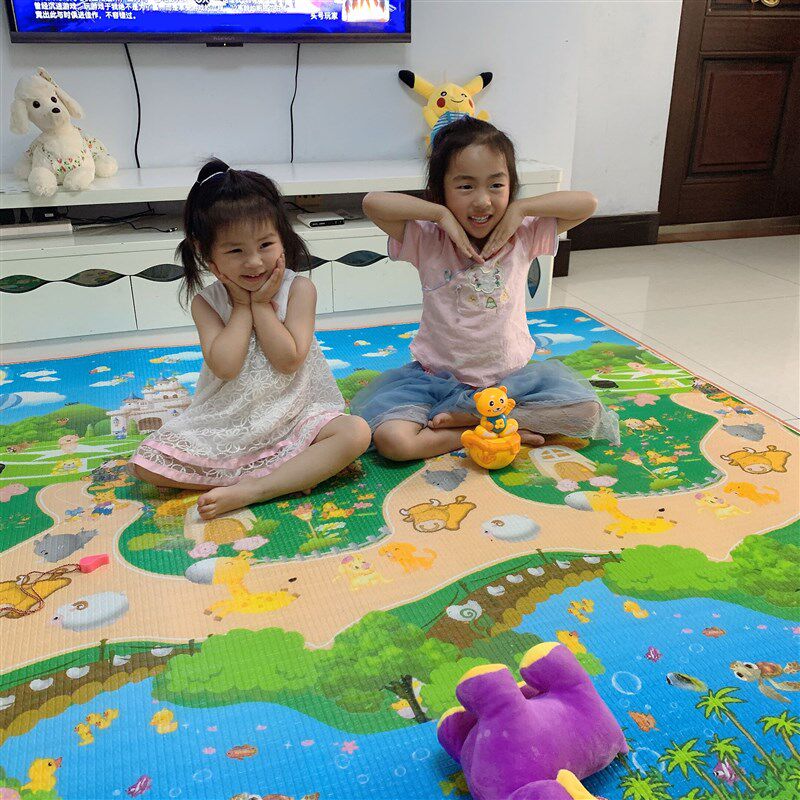 加厚宝宝爬行垫儿童海绵垫子小孩铺地上拼图坐垫幼儿铺垫泡沫地垫